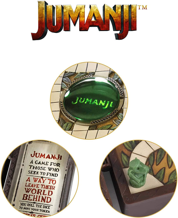 The Noble Collection Jumanji Mini Electronic Replica Board - Mini Replica Of The Iconic Jumanjic Board - Officially Licensed Jumanji Film Set Movie Gifts