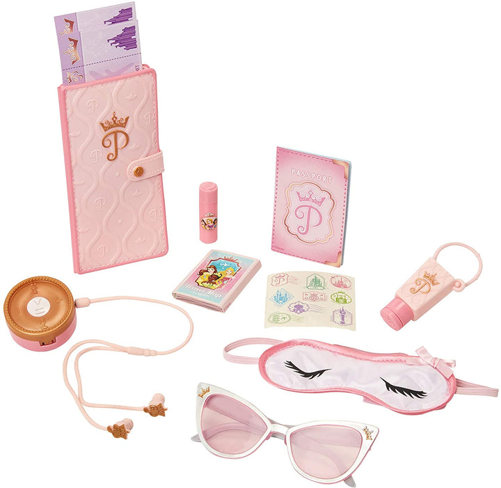 Disney Princess Travel Suitcase Play Set for Girls with Luggage Tag by Style Col