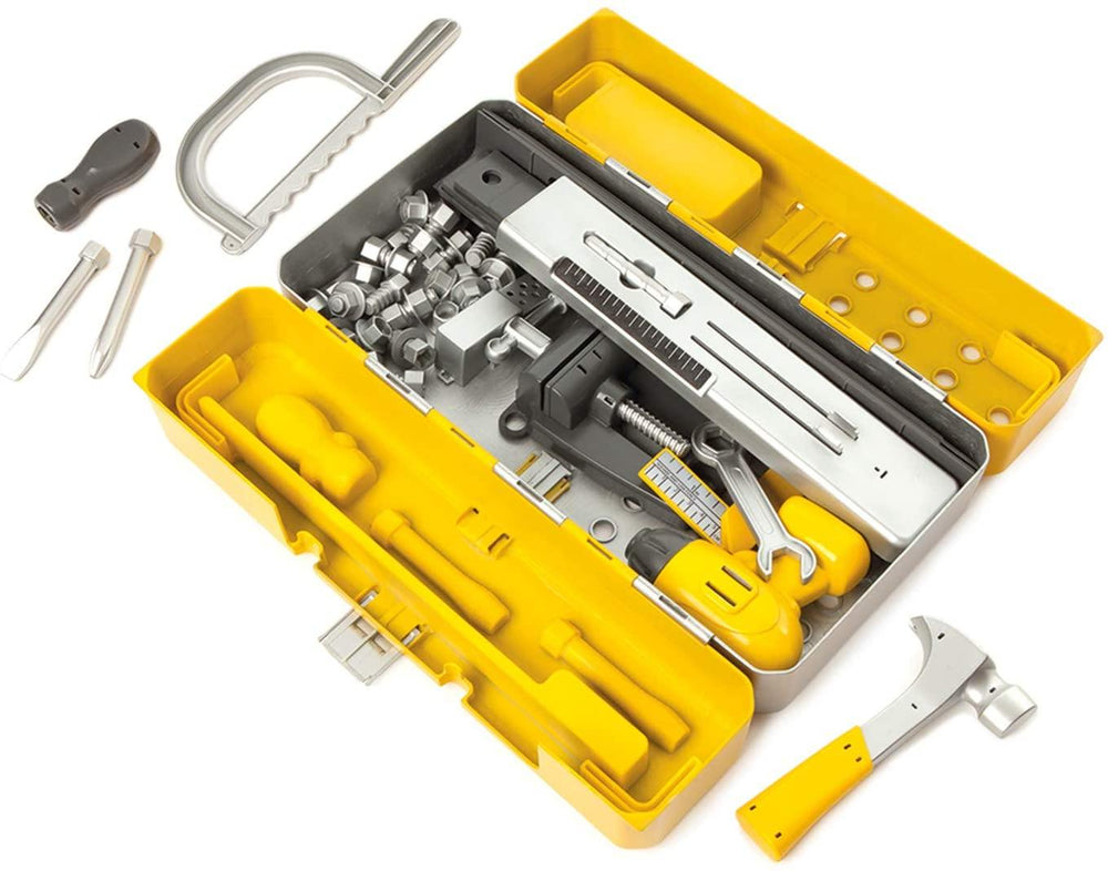Casdon 644 Tool Box Workbench, Yellow - Yachew