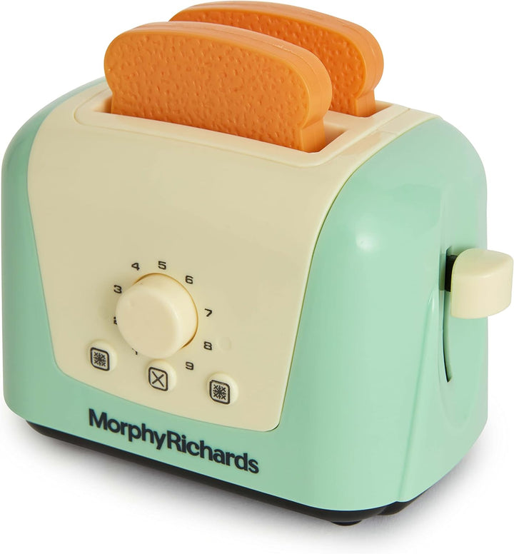 Casdon 64950 Morphy Richards Pop-Up Toy Toaster for Children Aged 3+ | Includes 2 Pieces of Pretend Toast for Realistic Play
