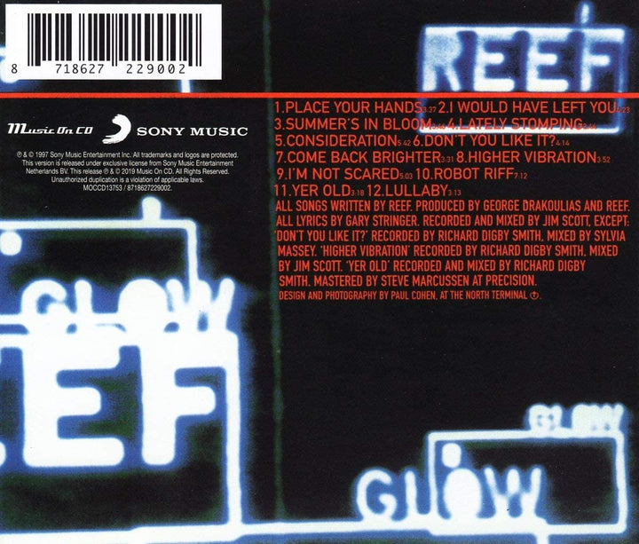 Reef - Glow [Audio CD]