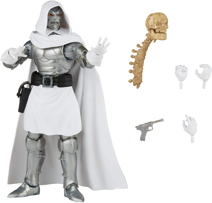 Hasbro Marvel Legends Series 6-inch Collectible Action Dr. Doom Figure and 4 Accessories