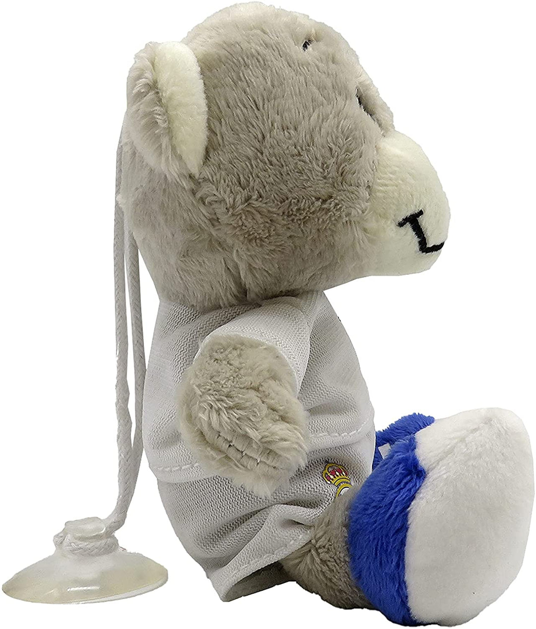 Real Madrid Teddy Bear with Suction Cup 17 cm, White CYP M-02-RM