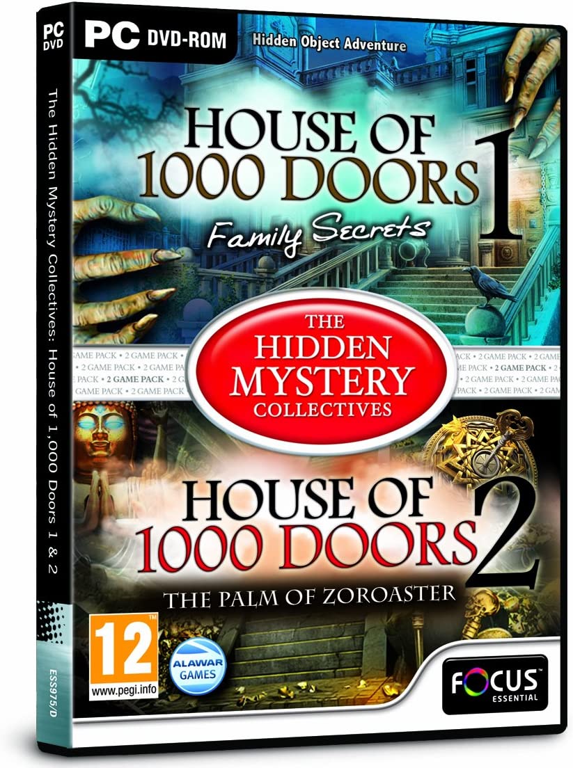 The Hidden Mystery Collectives: House of 1,000 Doors 1 and 2 (PC DVD)