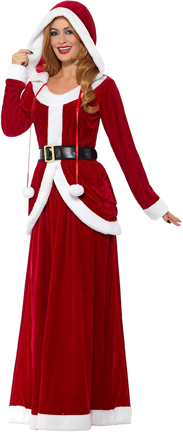 Smiffys Deluxe Ms Claus Costume S Size 08-10