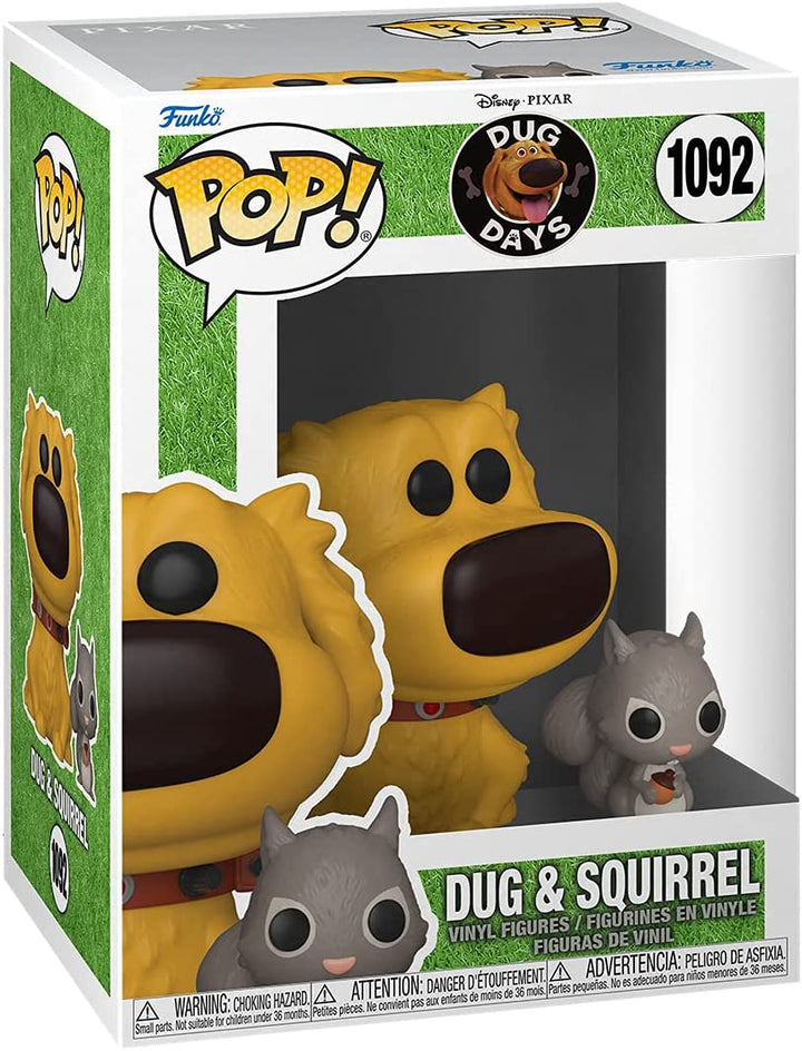 Disney Pixar Dug Days Dug & Squirrel Funko 57384 Pop! Vinyl #1092