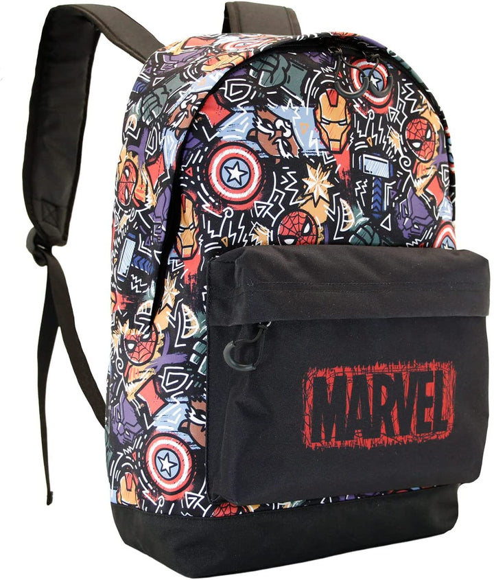 The Avengers Fun-Fan HS Backpack, Black
