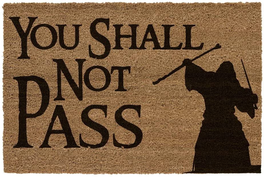 Lord of the Rings SD Toys Doormat You Shall Not Pass 60 x 40 cm Rugs