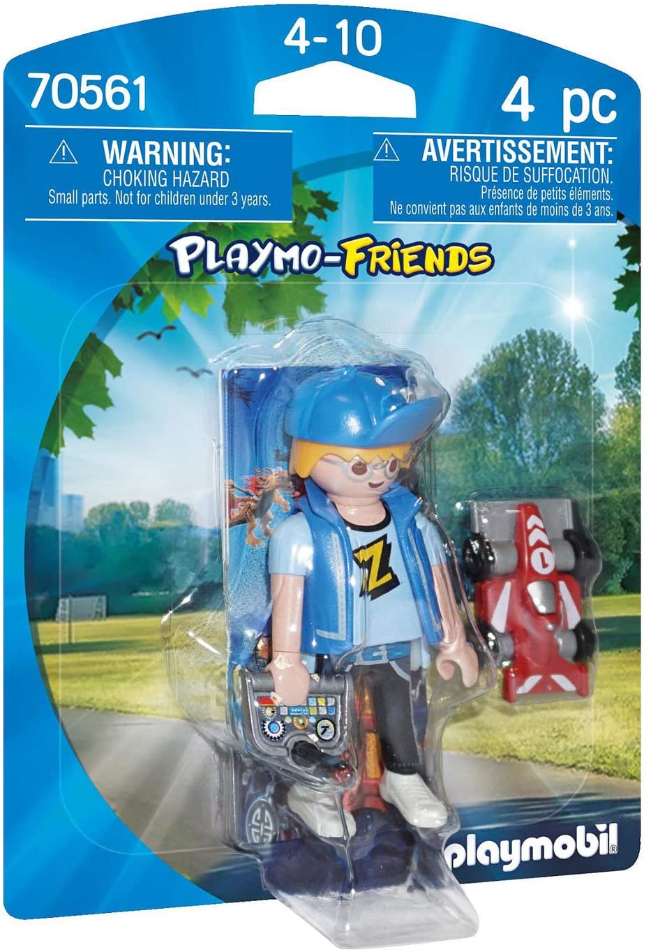 Playmobil 70561 Playmo Friends Boy with Rc Car for Children Ages 4+