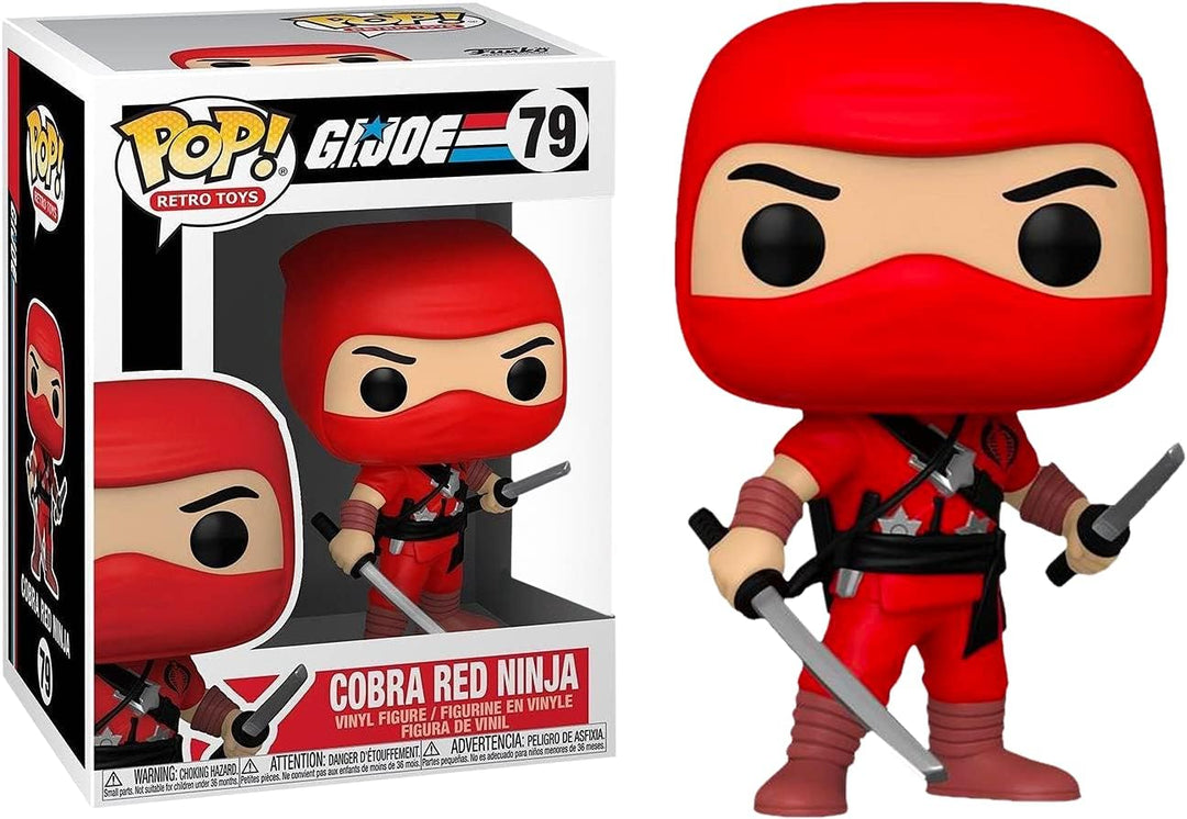 POP! G.I. Joe 79 Cobra Red Ninja Special Edition
