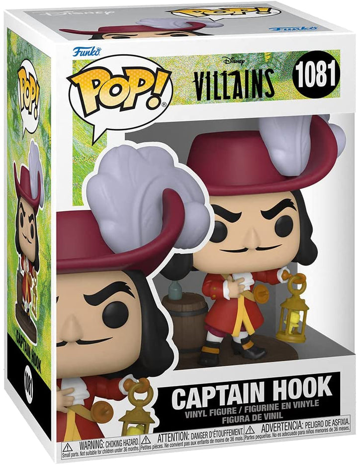 Pop! Disney: Villains - Captain Hook Funko 57348 Pop! Vinyl #1081