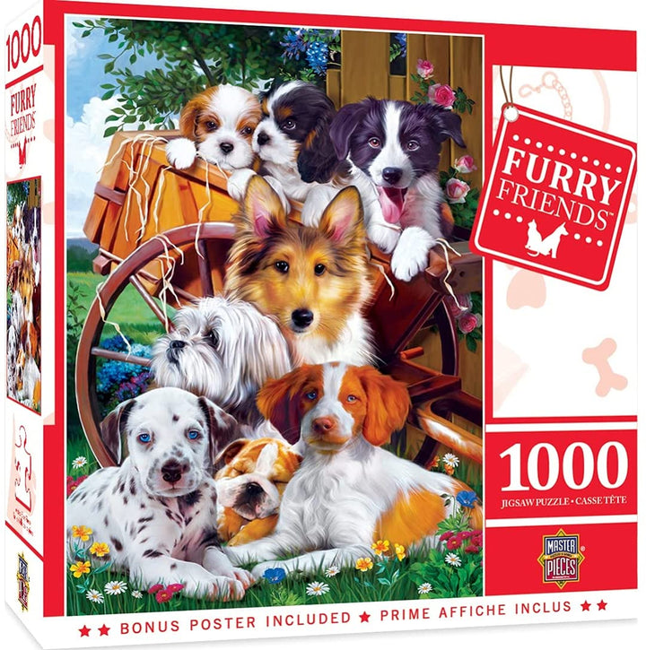 Master Pieces Ready for Work 1000 Piece Jigsaw Puzzle
