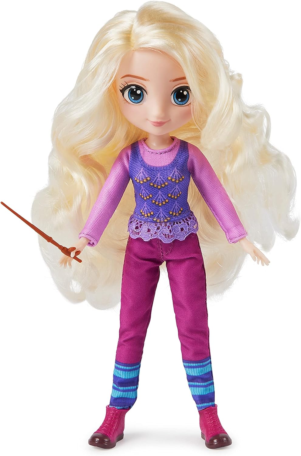 Wizarding World Harry Potter, 20.3-cm Luna Lovegood Gift Set with 2 Outfits, 5 Doll Accessories, Kids’ Toys for Ages 5 and up