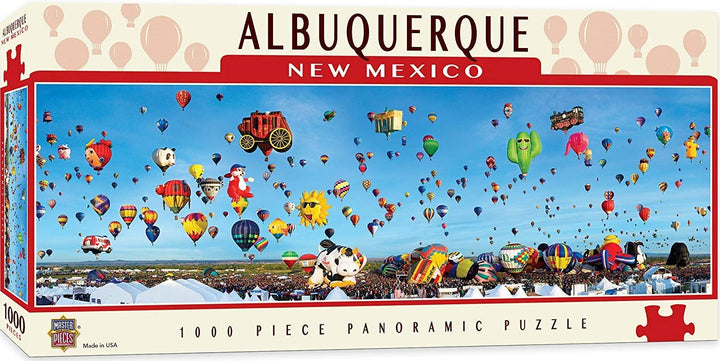 Albuquerque Balloons 1000pc Panoramic