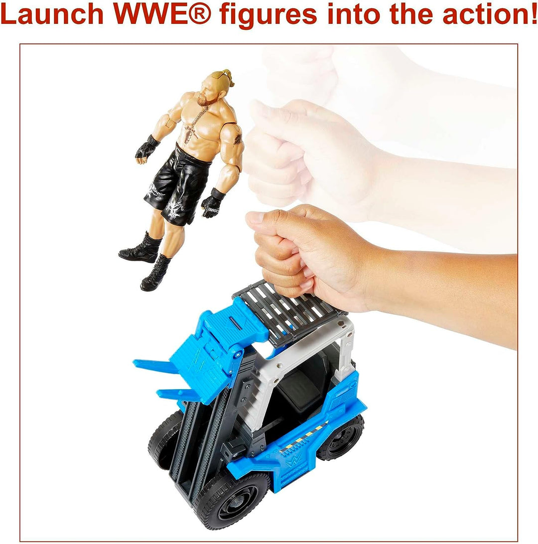 WWE Wrekkin Slam 'N Stack Forklift with Brock Lesnar Figure