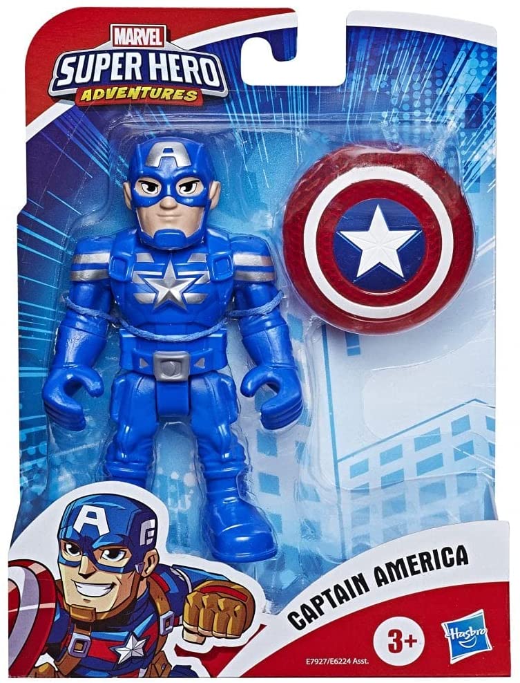 Super Hero Adventures SHA MEGA MINI CAPTAIN AMERICA