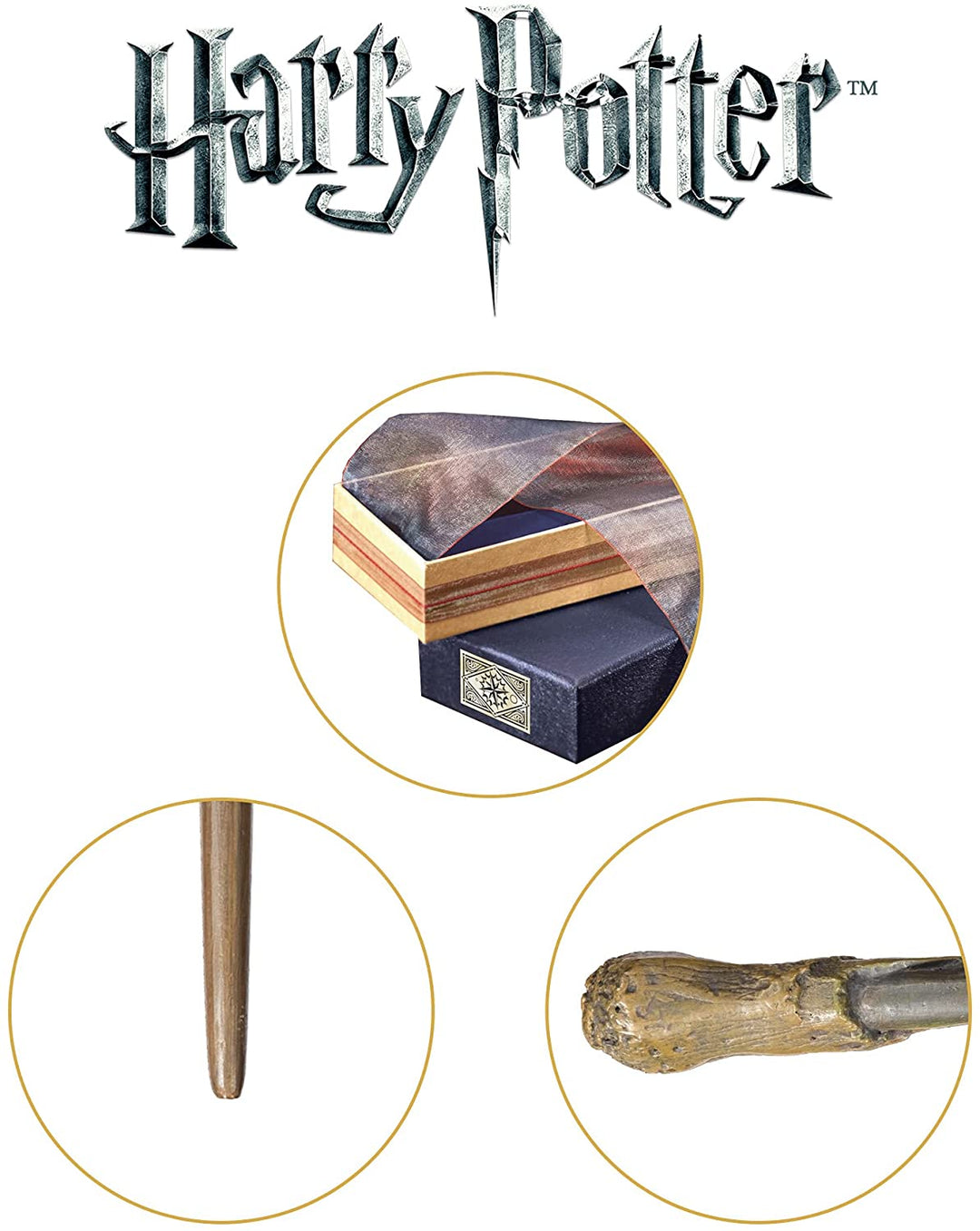 The Noble Collection harry Potter Ron Weasley Wand in Ollivanders Box