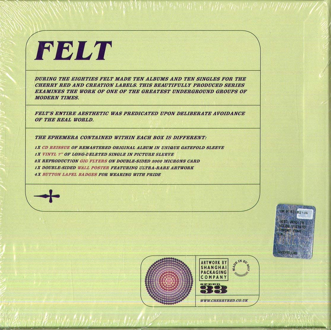 Felt - Train Above The City [Audio-CD]