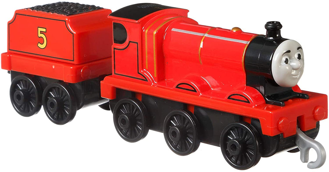 Thomas & Friends FXX21 Trackmaster Push Along James Metal Train Engine