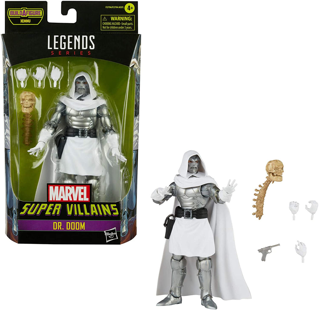 Hasbro Marvel Legends Series 6-inch Collectible Action Dr. Doom Figure and 4 Accessories