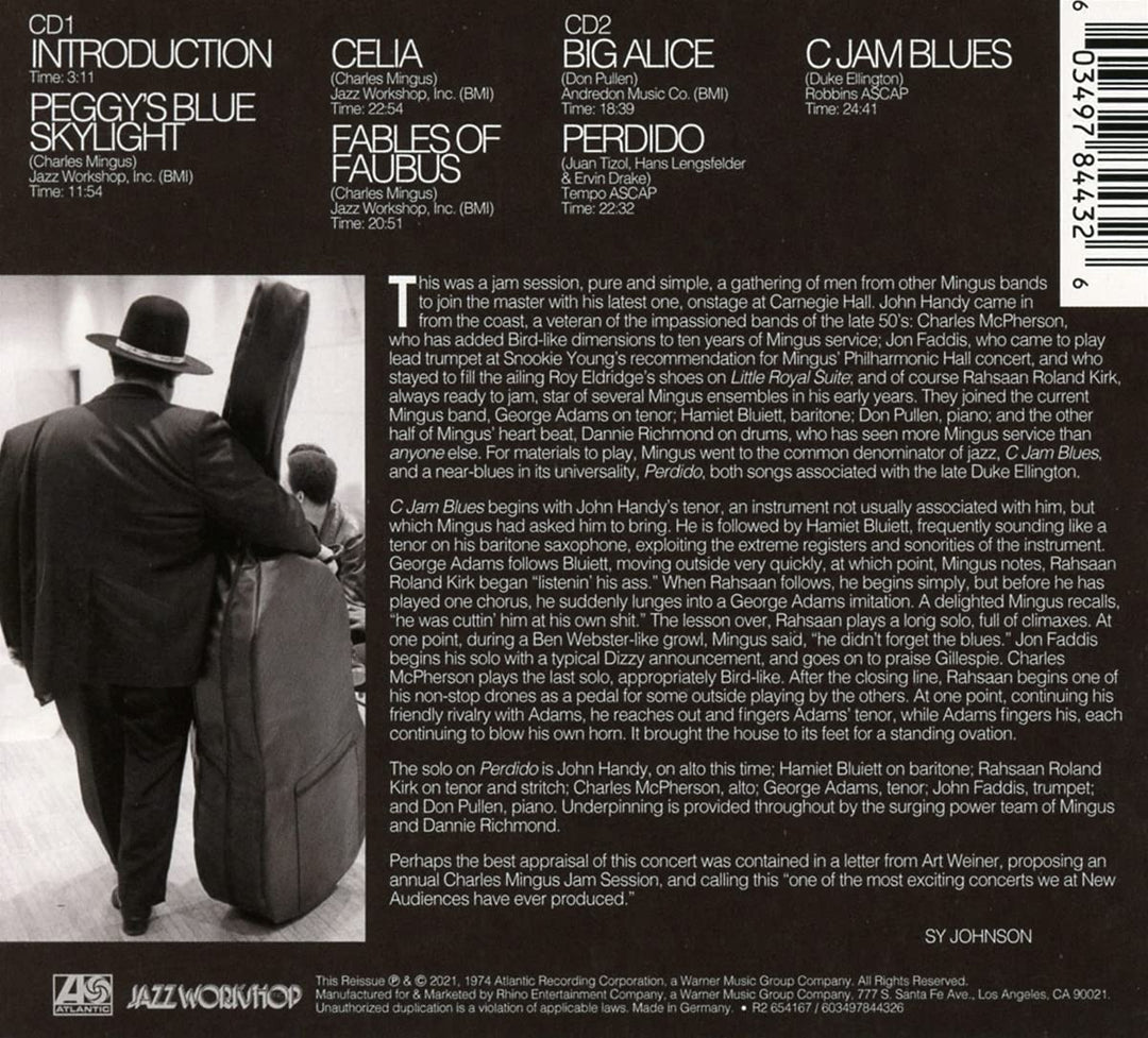 Charles Mingus - Mingus At Carnegie Hall [2021 [Audio CD]