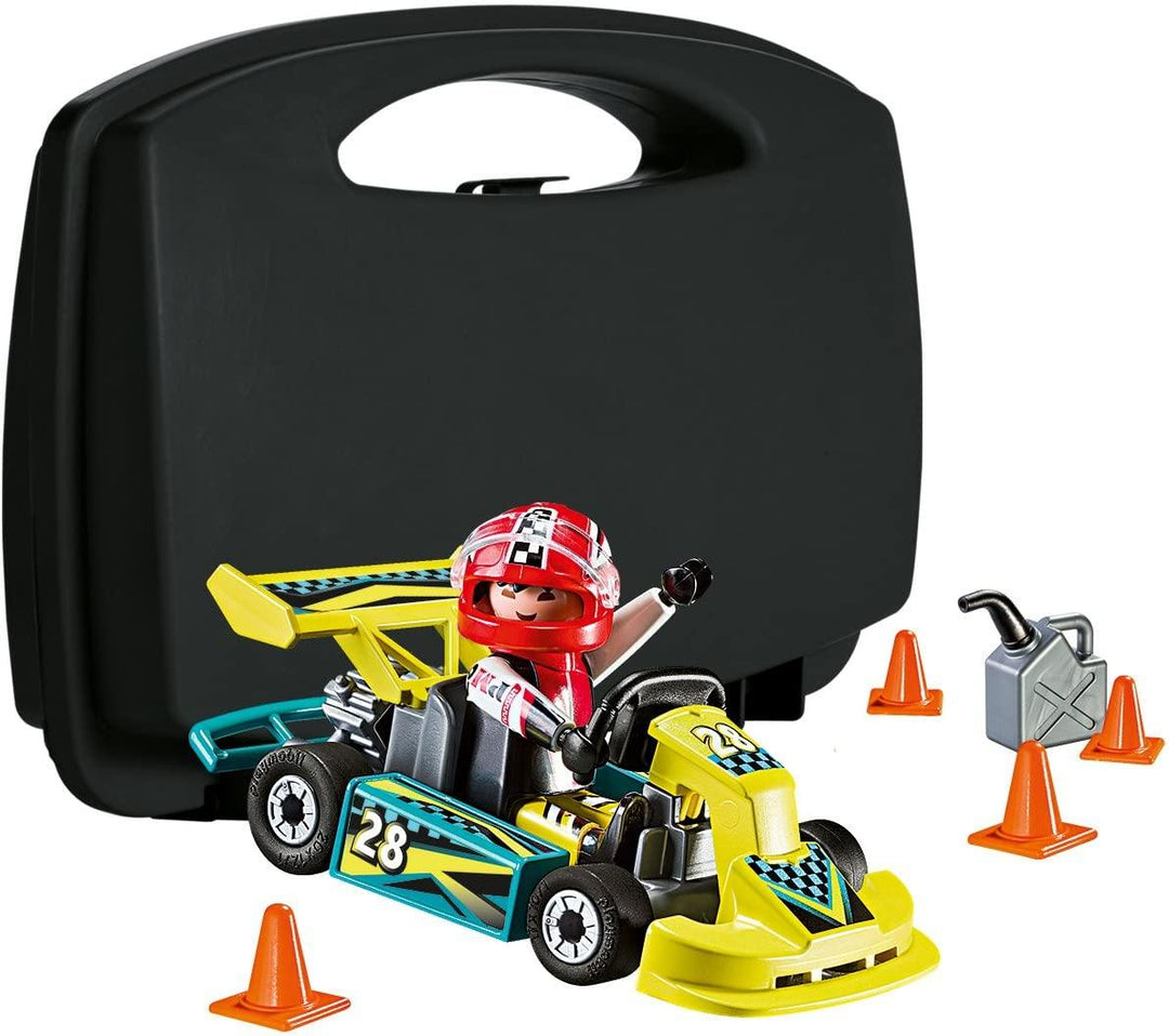 Playmobil 9322 Action Go-Kart Racer Carry Case - Yachew