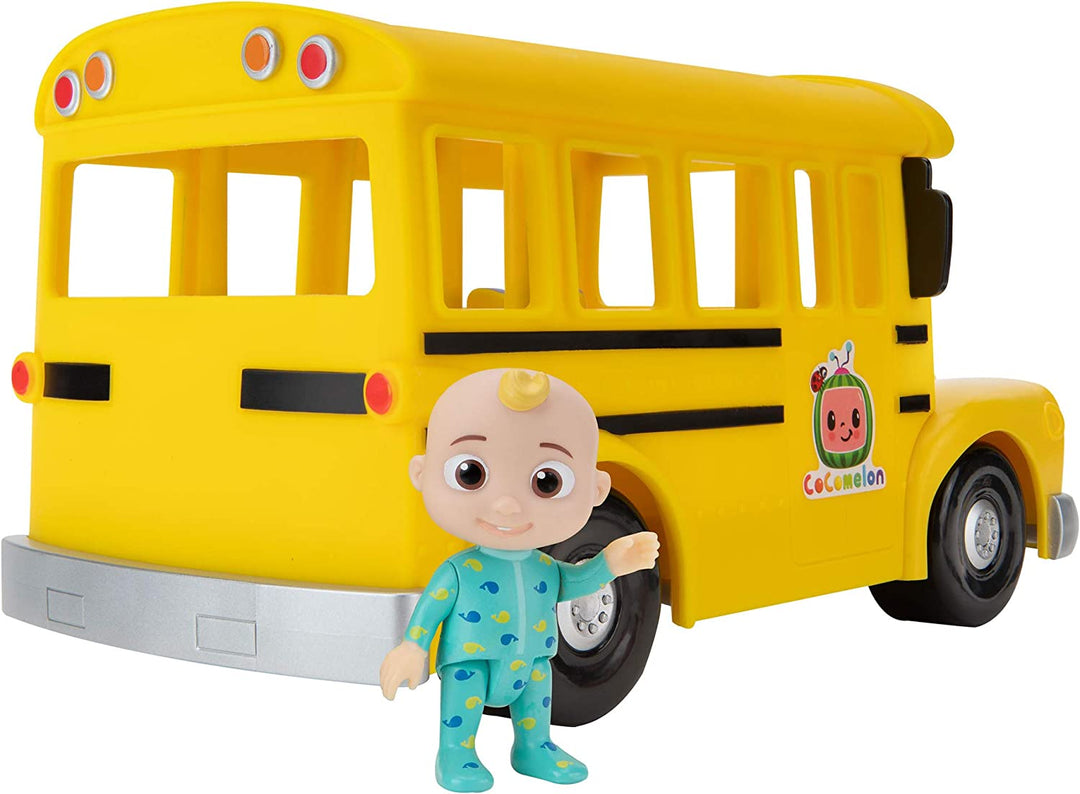 CoComelon Musical Yellow School Bus with JJ figure