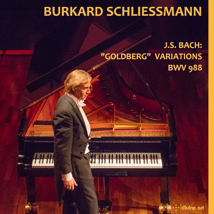 Bach: Goldberg-Variationen BWV 988 [Burkard Schliessmann] [Divine Art: DDC 25754] [Audio CD] 