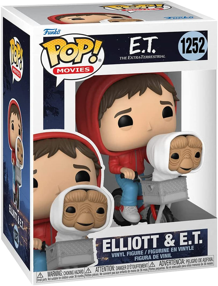 Pop! Movies: E.T. - Elliot with E.T. in Basket Funko 50768 Pop! Vinyl #1252