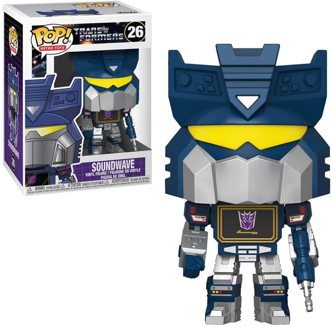 Transformers Soundwave Funko 50969 Pop! Vinyl #26