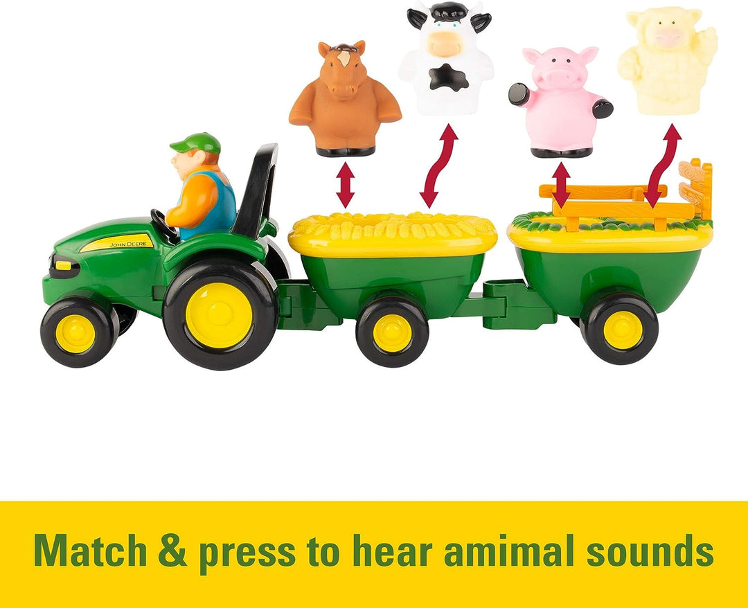 John Deere 736 34908VB Animal Sounds Hayride, Mehrfarbig, X-Large