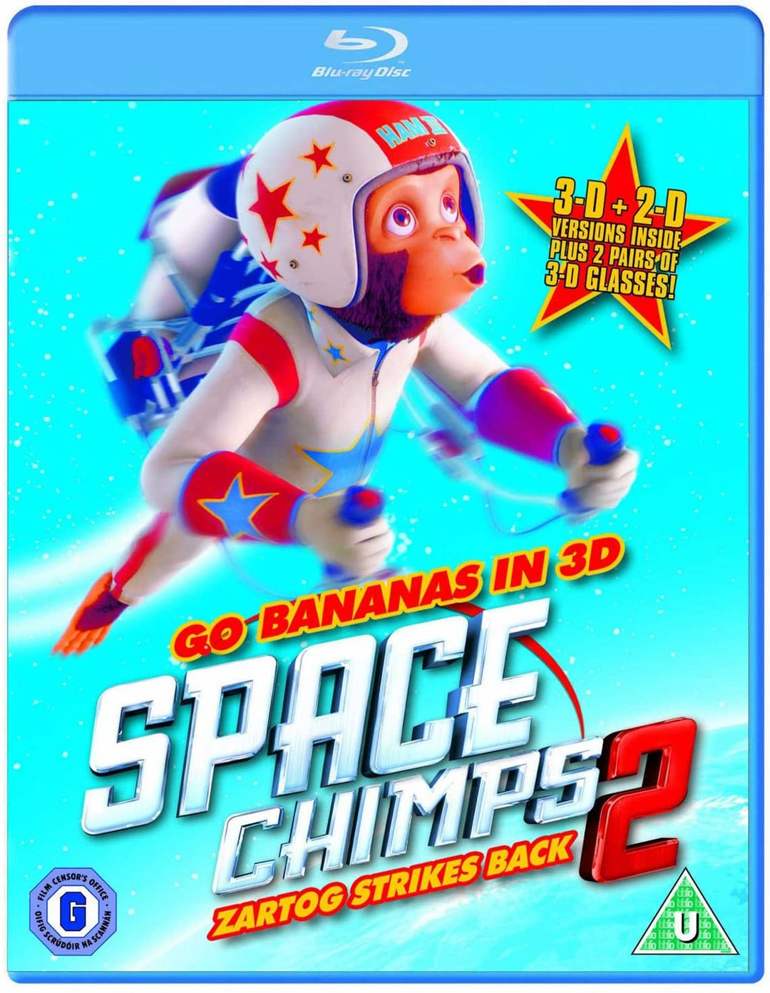 Space Chimps 2 - Zartog Strikes Back [Blu-ray]