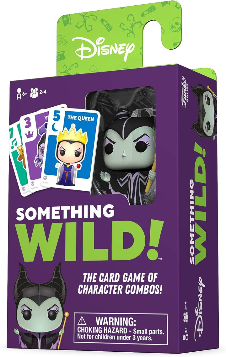 Funko- Signature Games: Something Wild-Villains Disney, 51892, Multi-Colour