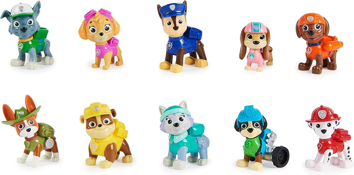 Paw Patrol, 10th Anniversary, All Paws On Deck Toy Figures Gift Pack