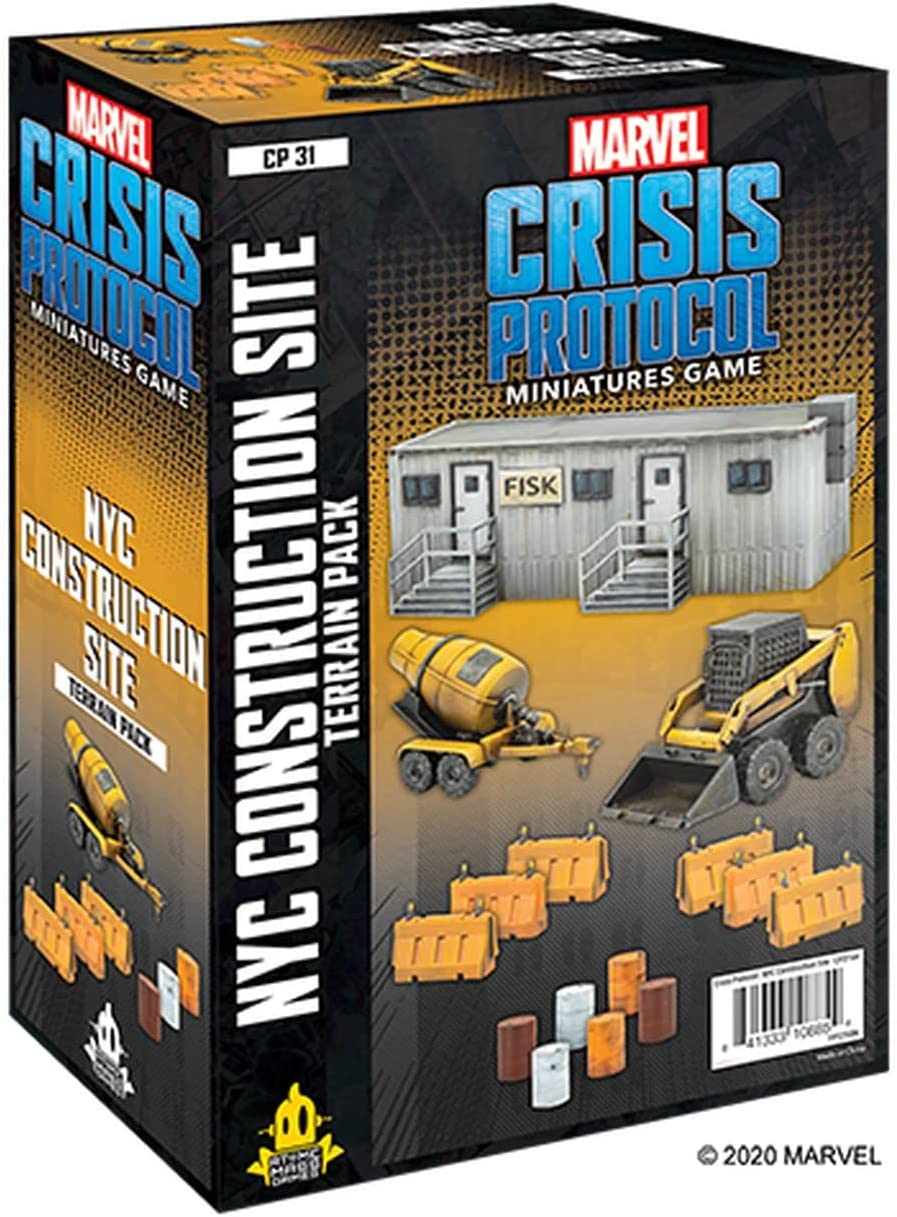 Marvel Crisis Protocol: NYC Construction Site Terrain Pack