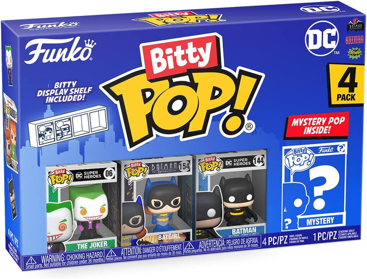 Funko 71312 DC Comics 4-Pack Series 2 Bitty Pop!