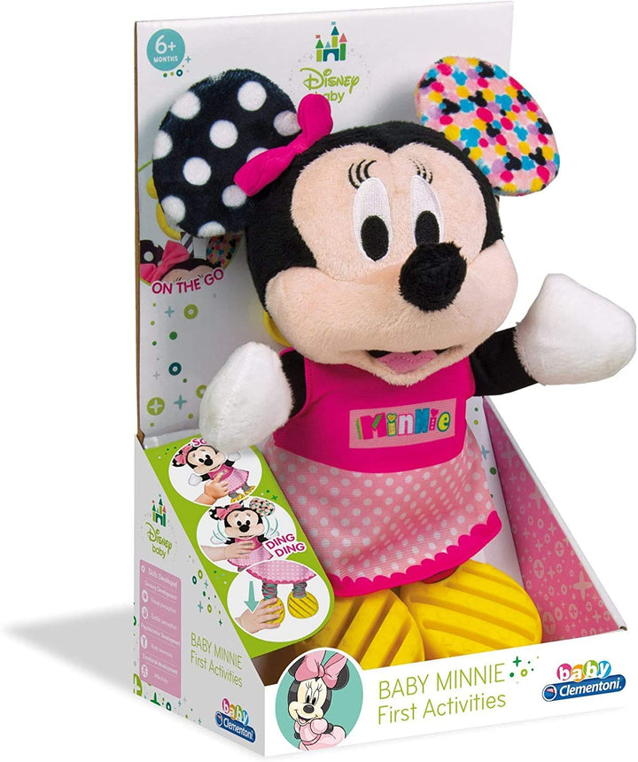 Clementoni 17164 Disney Baby Minnie First Activities Plüsch