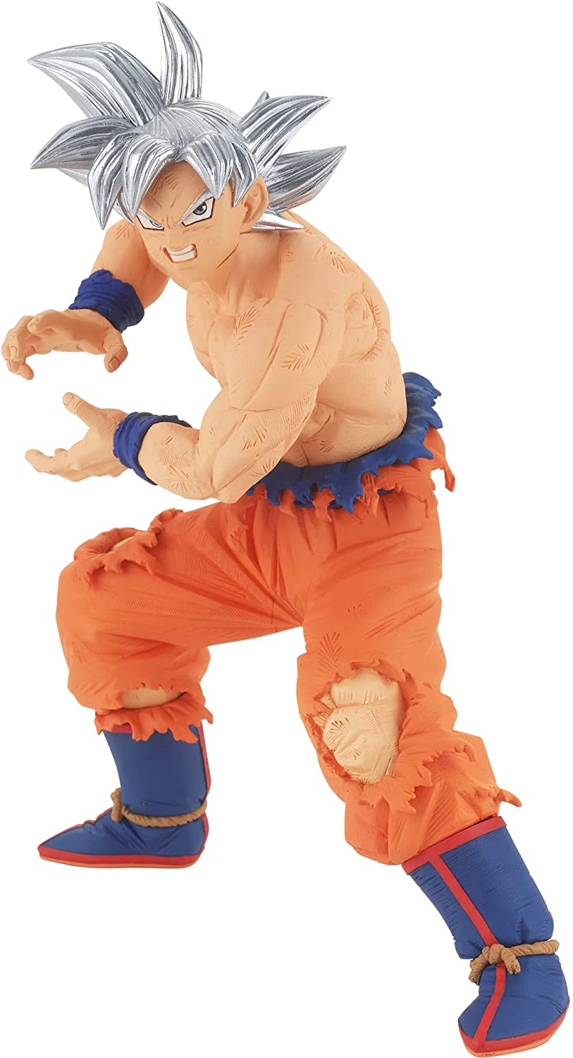 Banpresto DRAGON BALL SUPER - Ultra Instinct Goku - Figurine Super Zenkai 18cm