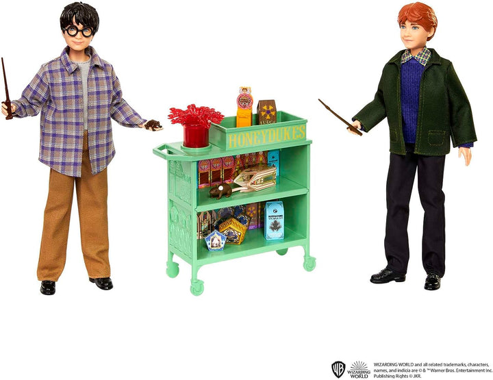 Harry Potter Toys, Harry & Ron on the Hogwarts Express Dolls with Accessories
