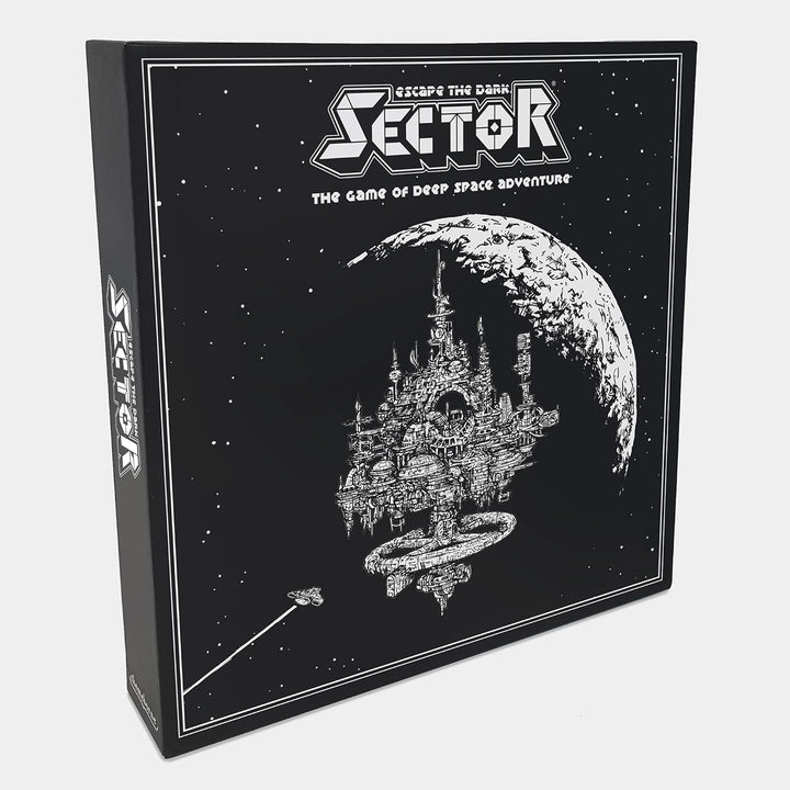 Themeborne | Entkomme dem dunklen Sektor | Brettspiel | 1 - 4 Spieler | Ab 14 Jahren | 45