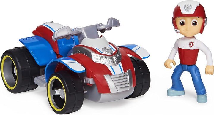 PAW Patrol Ryder’s Rescue ATV Vehicle with Collectible Figure, for Kids