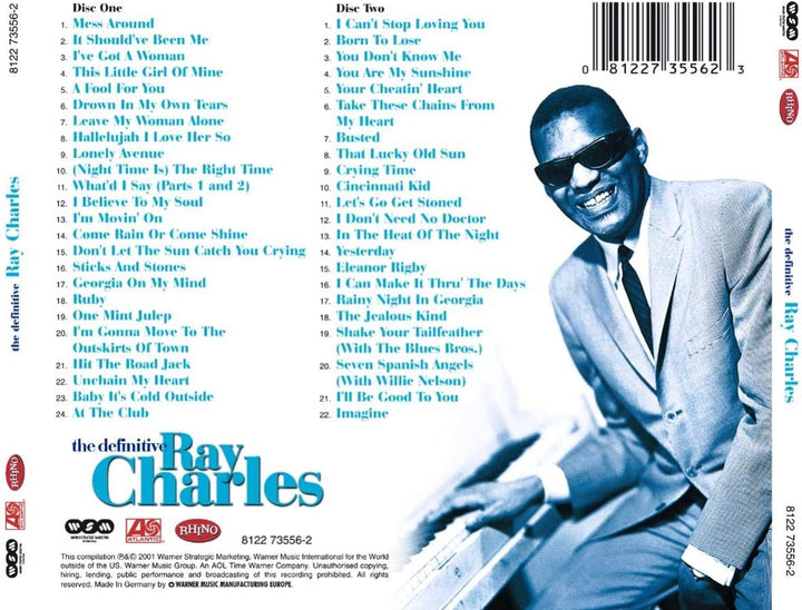 The Definitive Ray Charles [Audio CD]