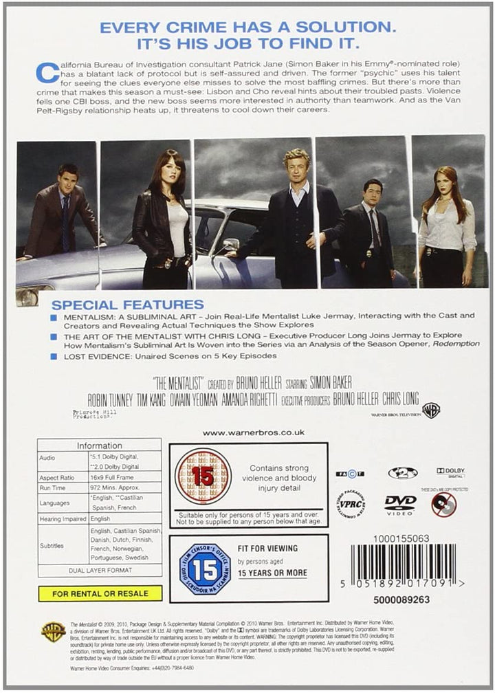 MENTALIST SAISON 2 S)