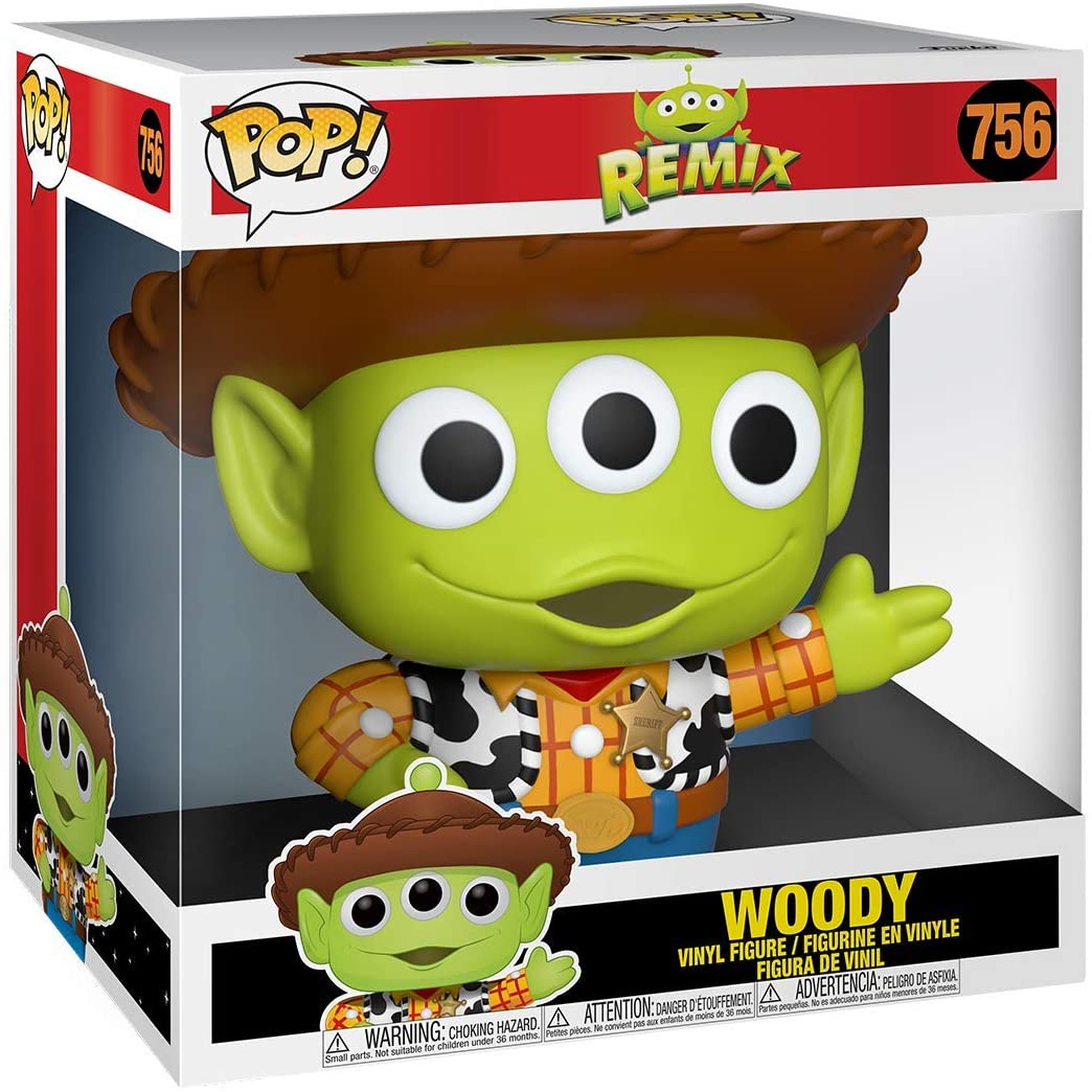 Remix Toy Story Woody Funko 48344 10" Pop! Vinyl #756