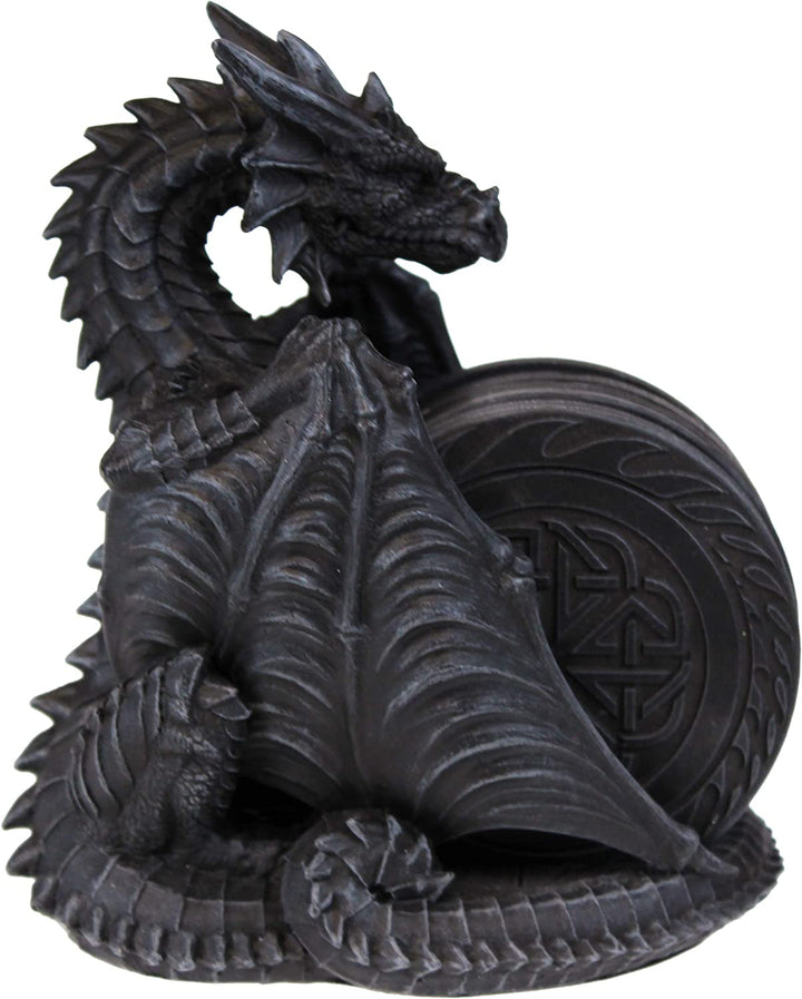 Nemesis Now Dragons Lair Coaster Set Coaster 22cm Black