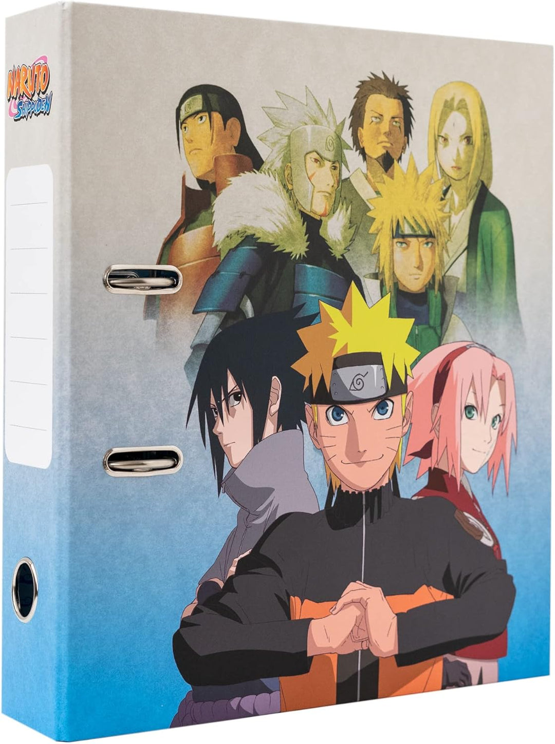 Official Naruto Lever Arch File - A4 File Folder - Large Documents Storage Files