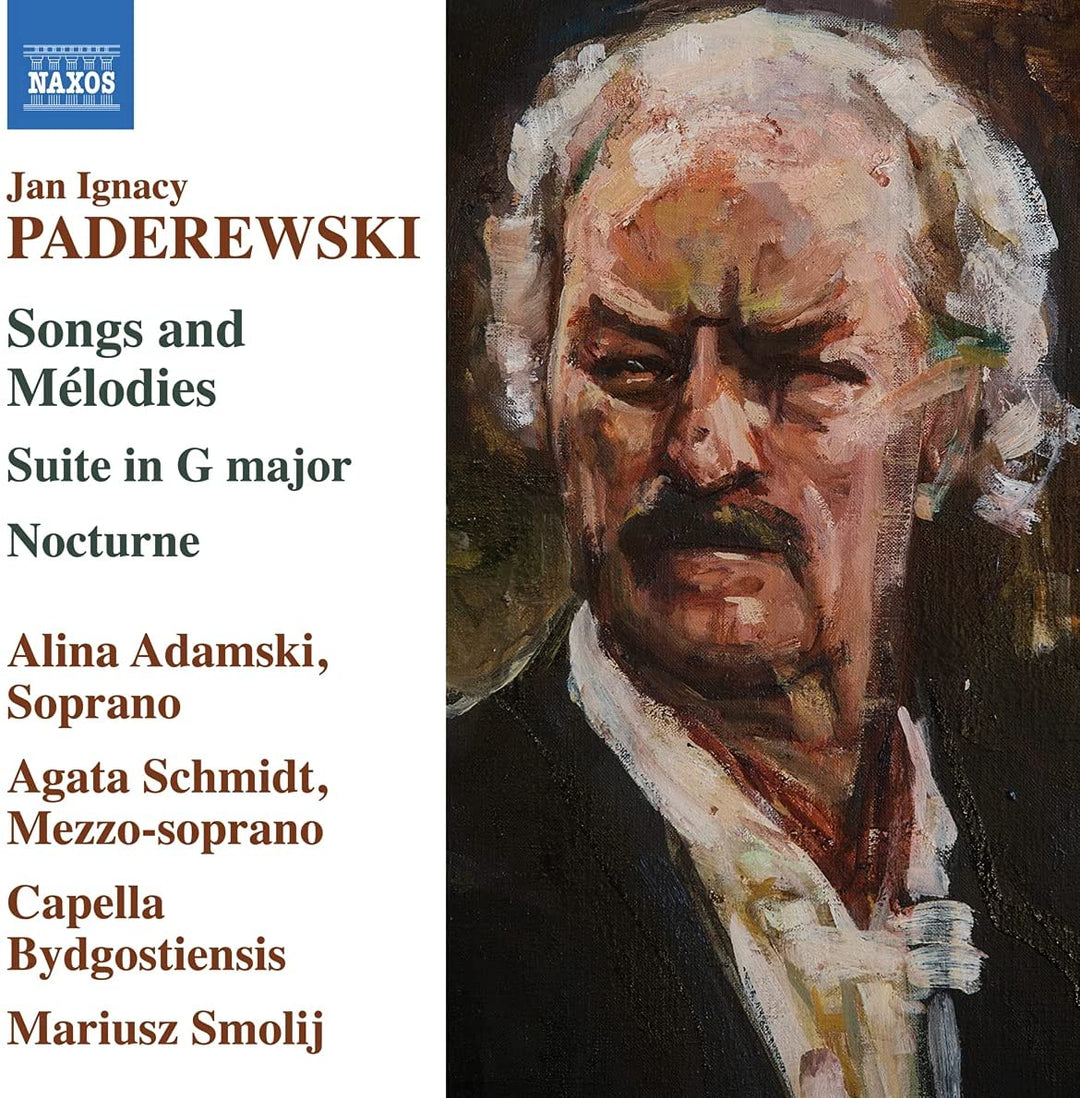 Alina Adamski - Paderewski: Lieder &amp; Melodien [Alina Adamski; Agata Schmidt; Capella Bydgostiensis; Mariusz Smolij] [Naxos: 8579085] [Audio CD]