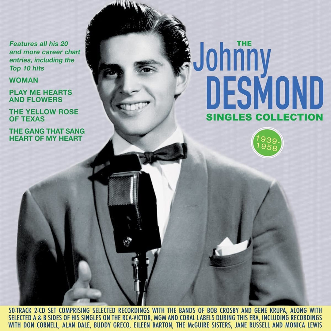 The Johnny Desmond Singles Collection 1939-58 [Audio CD]