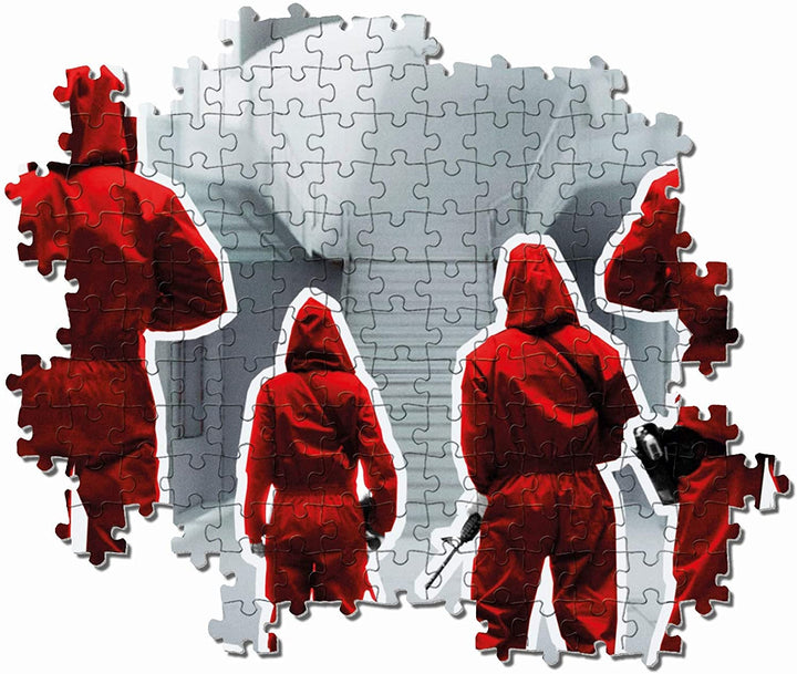 Clementoni – 39532 – Puzzle La Casa De Papel/ Heist – 1000 Teile – Hergestellt in Italien – Puzzles für Erwachsene – Puzzles Netflix