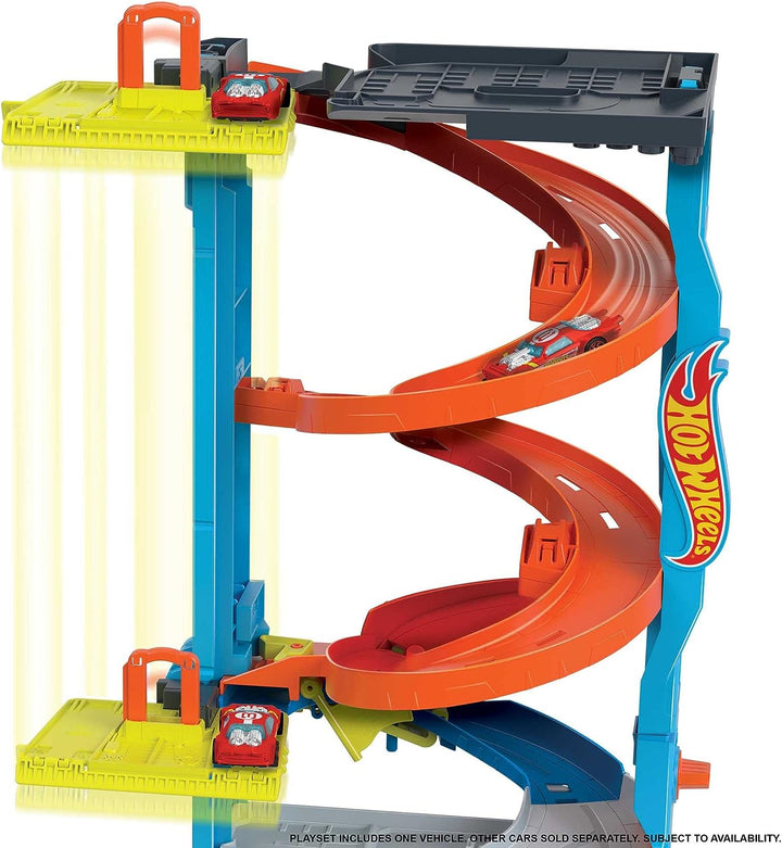 Hot Wheels City Transforming Race Tower Set